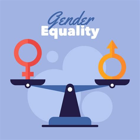 Premium Vector Gender Equality Concept