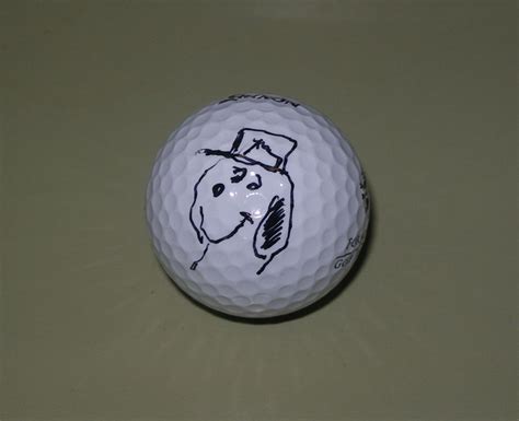 Sharpie Ball Marker Golf Competition Snoopy Golf Monthly