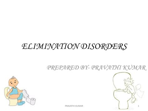 Elimination Disorders Pk Ppt