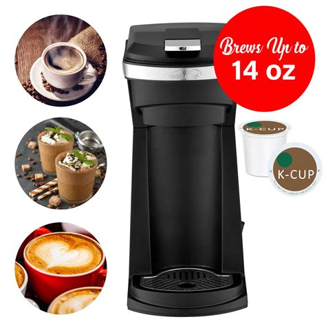 Brentwood Ts 1101bk K Cup® Single Serve Coffee Maker With Reusable Fil Brentwood Appliances