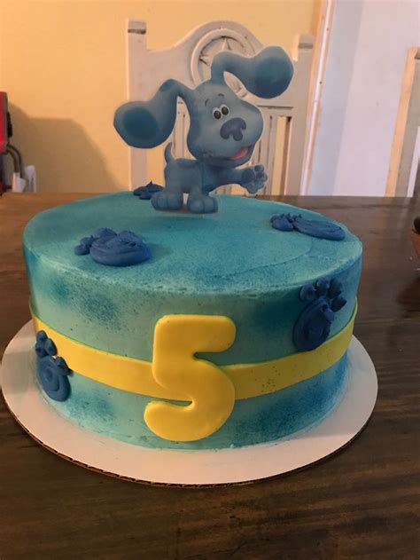 Blues Clues theme cake | Themed cakes, Cake, Desserts