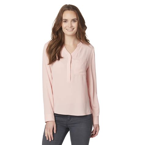 Covington Womens Long Sleeve Blouse