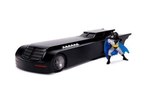 Jada 1/24 “Batman Animated Series” Batmobile W/Batman Figure – Advance Hobbies