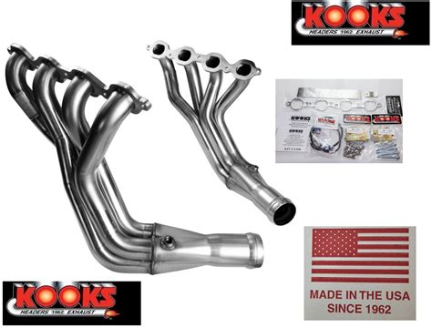 Kooks 2 X 3stainless Steel Long Tube Headers For 2006 13 C6 Corvette