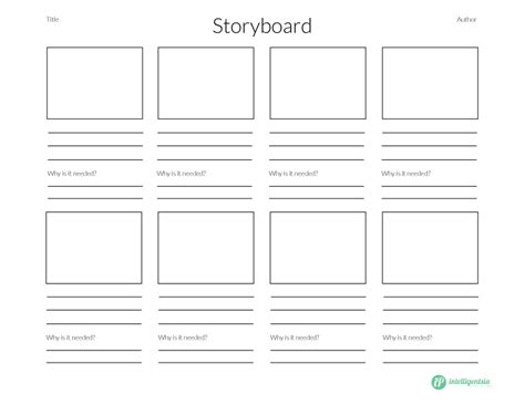 Free Printable Powerpoint Storyboard Template | StoryBoard Templates