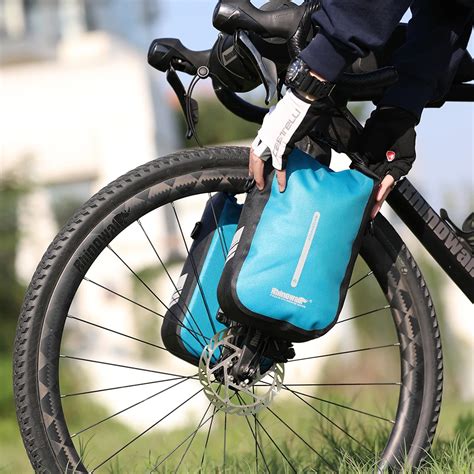 Rhinowalk Bolsa De Horquilla Delantera Para Bicicleta De Monta A Bolsa