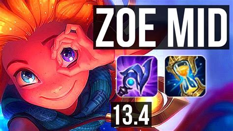 Zoe Vs Fizz Mid M Mastery Legendary Games Rank