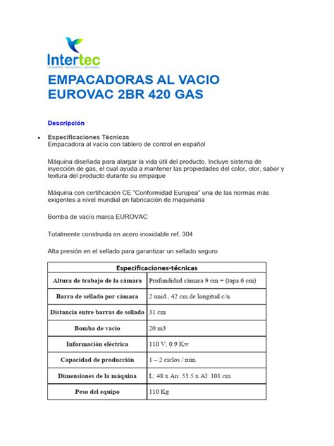 Fichas Tecnicas Maquinas Acero Inoxidable Pdf Acero