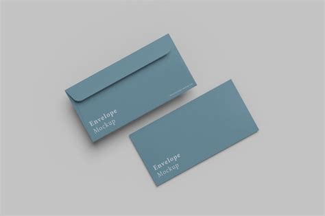 Premium Psd Close Up On Envelope Mockup