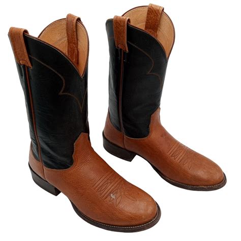 Nocona Nocona Cowboy Boots Two Tone Leather Mens 9 D Usa Western Grailed