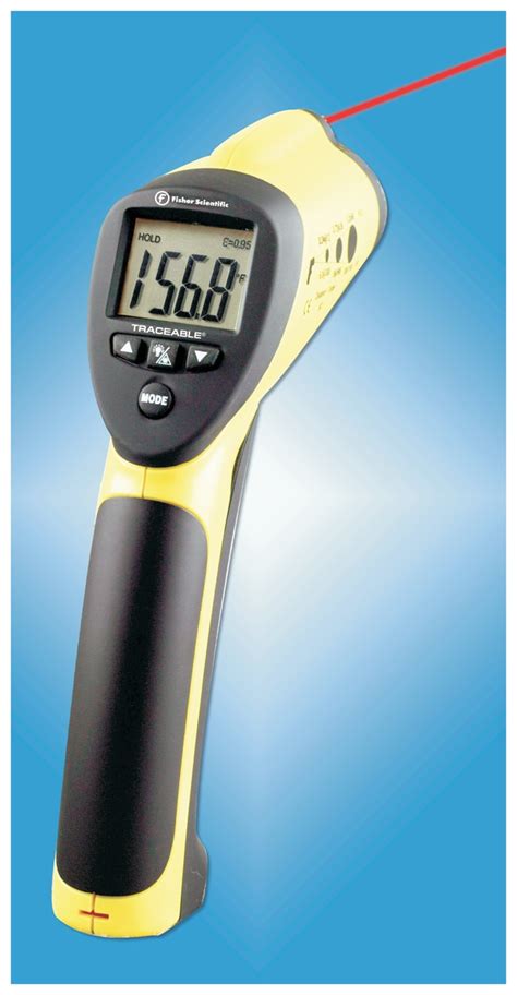 Fisherbrand Traceable Infrared Thermometer Gun Thermometers PH Meters