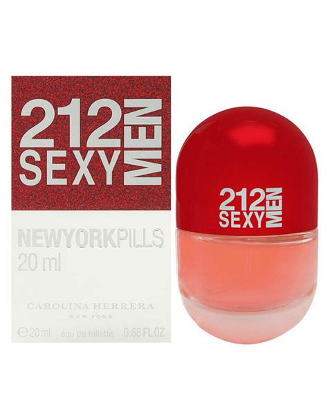 Perfume Carolina Herrera 212 Sexy Men Pills Edt 20ml Original — Electroventas