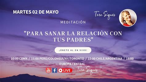 MEDITACIÓN PARA SANAR LA RELACIÓN CON TUS PADRES YouTube