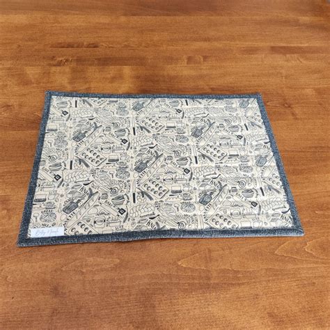 Oversize Casserole Hot Pad Quilted Potholders Cotton Fabric Coaster Set Of Six Extra Large