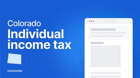 Colorado Individual Income Tax: Complete Guide