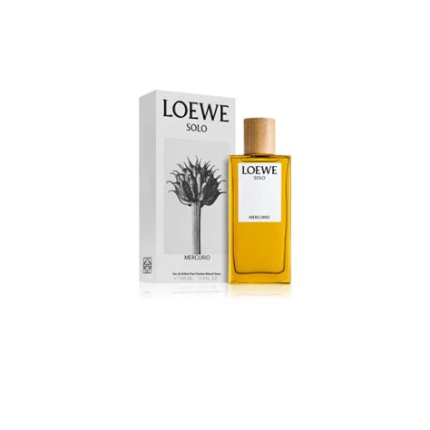 Loewe Solo Mercurio Edp Parfumuotas Vanduo Vyrams Ml Beautyway Lt