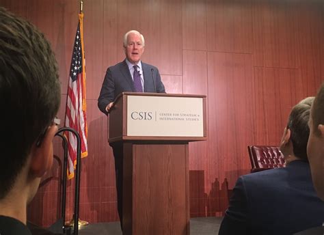 Senator Cornyn touts benefits of increasing oil and gas production and exportation - Medill News ...