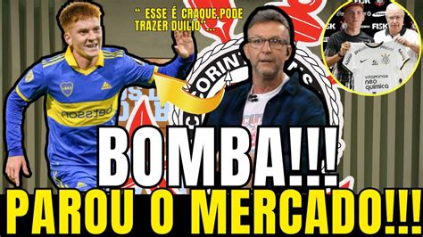 URGENTE NINGUEM ESPERAVA JOIA DO BOCA JRS NA MIRA DO CORINTHIANS