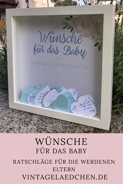 Wünsche für das Baby und Ratschläge für werdenden Eltern Wünsche