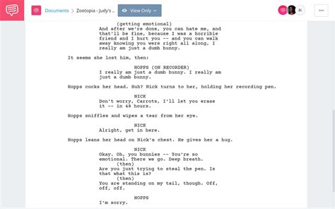 Zootopia Sloth Scene Script - Allyw-Getintoit