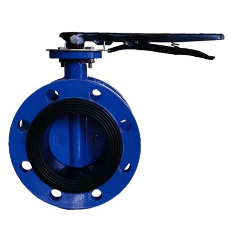 China Double Flange Butterfly Valve Suppliers Customized Double