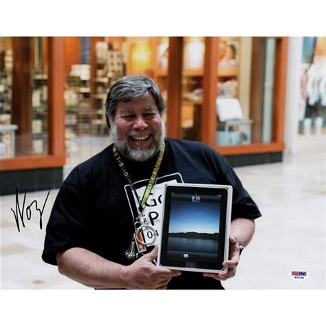 Apple: Steve Wozniak Signed Photograph