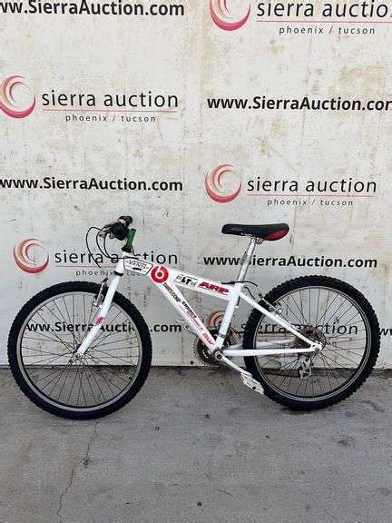 qty white bmx bike sierra auction management
