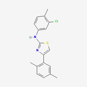 N Chloro Methylphenyl Dimethylphenyl Thiazol Amine