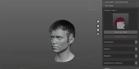 Blender Facial Hair Toolkit