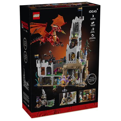 Lego Ideas Dungeons Dragons Red Dragon S Tale Le Set Est En