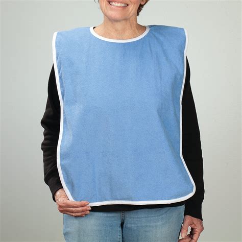 Adult Terry Bib Adult Bib Adult Cloth Bibs Easy Comforts