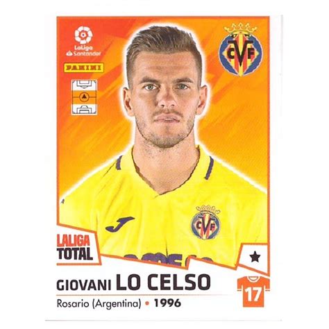 Comprar Cromo Giovani Lo Celso Villarreal Panini La Liga Total