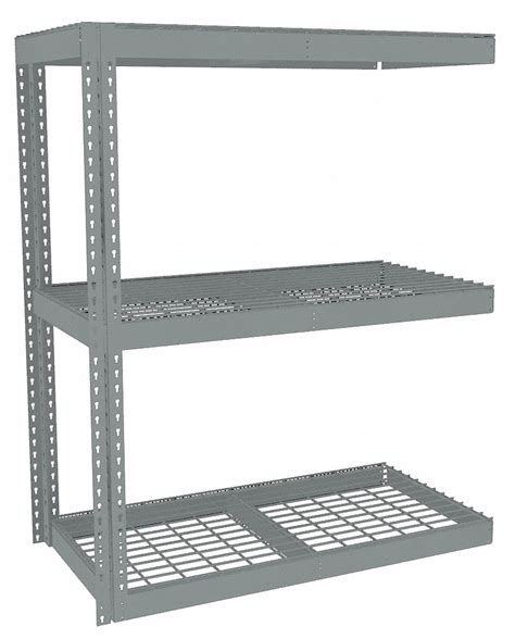 Tennsco Boltless Shelving Add On Heavy Duty 48 In X 24 In 60 In