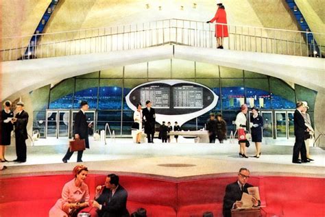 See The Stunning Space Age Twa Terminal At Jfk Airport As It Looked In The 60s Before It