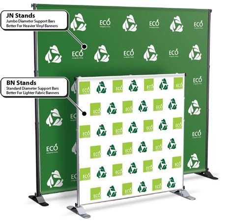 Jumbo Diameter Large Format Banner Stand