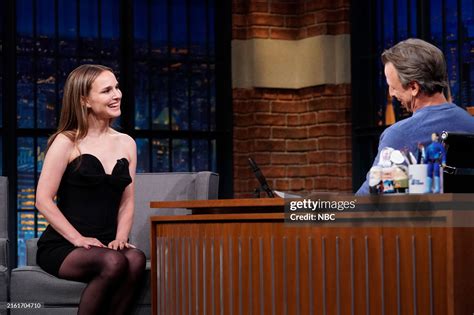 Natalie on the Seth Meyers Late Show – NataliePortman.com