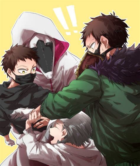 Overhaul[]kai Chisaki[]chrono[]hari Kurono[] Boku No Hero Academia My Hero Academia Manga