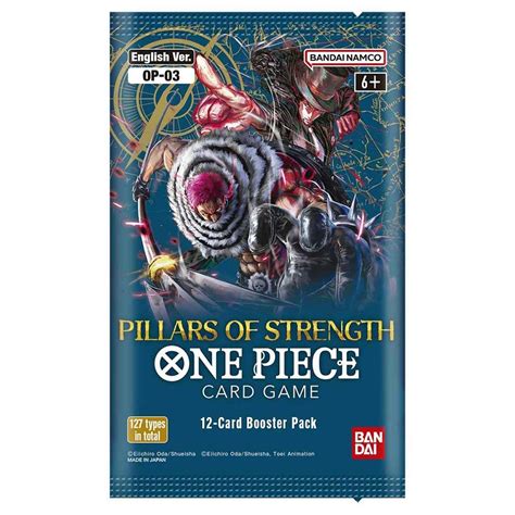 Booster Pillars Of Strength Op One Piece Card Game English