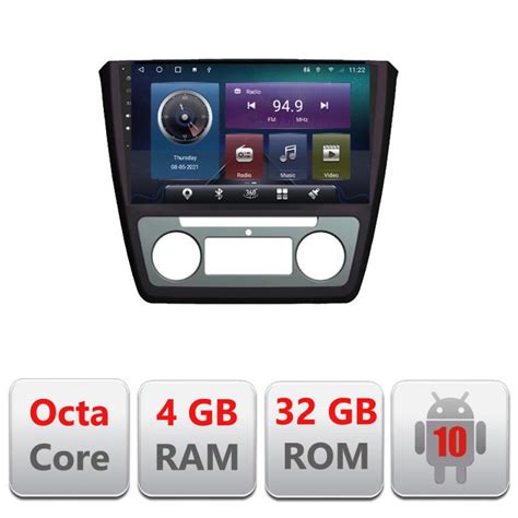 Navigatie Dedicata Skoda Yeti C Yeti Octa Core Cu Android