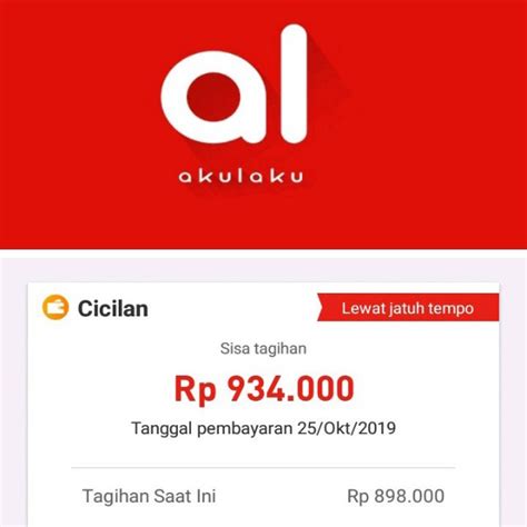 Cara Melihat Tanggal Jatuh Tempo Tagihan Akulaku Dimediatren