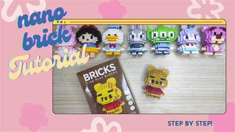 Tutorial Nano Brick Winnie The Pooh ⋇⋆ ⋆⋇ Youtube