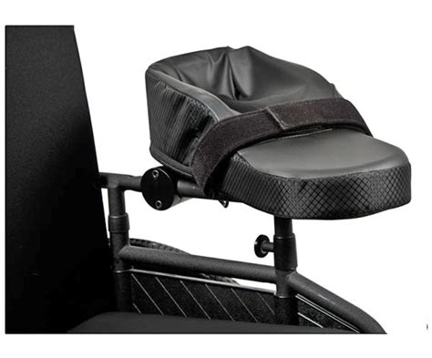 Comfort Wheelchair Armrest with Rotating Base-Left