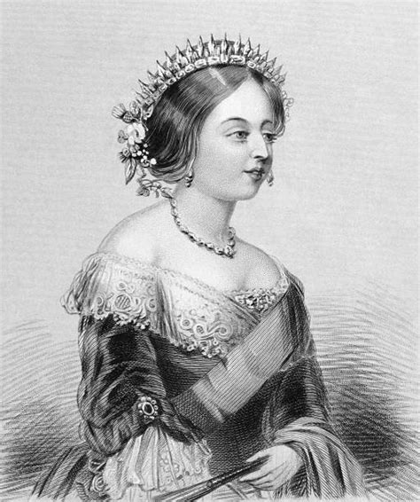 90 Portrait Of Young Queen Victoria Stock Illustrations Royalty Free