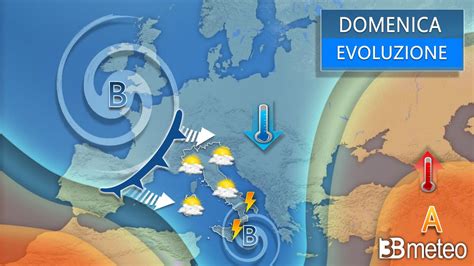 Meteo Domenica Piogge E Temporali Al Sud Rischio Nubifragi B Meteo