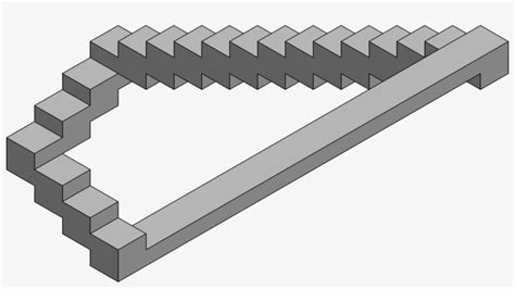 Escher Style Optical Illusions The Staircase Imagei - Optical Illusion ...