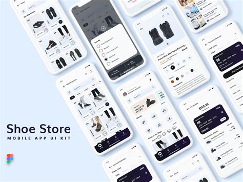 Dribbble Bootshop Shoe Store Mobile App Ui Kit C Feb F