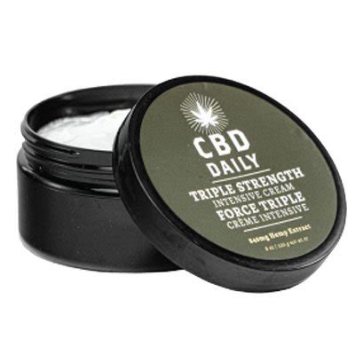 CBD Triple Strength Intensive Cream 8 Oz And 1 7 Oz Synergy 44 LLC