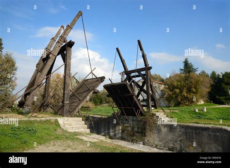 Langlois Bridge Or Drawbridge Aka Pont De Langlois Or Van Gogh Bridge