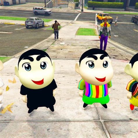 Shinchan Add On Ped V1 0 GTA 5 Mod