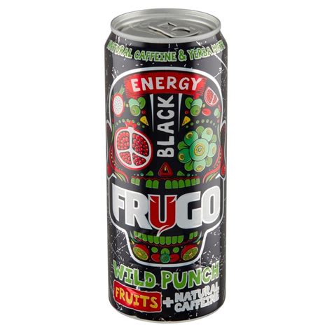 Frugo Wild Punch Black Energy Gazowany Nap J Energetyzuj Cy Ml